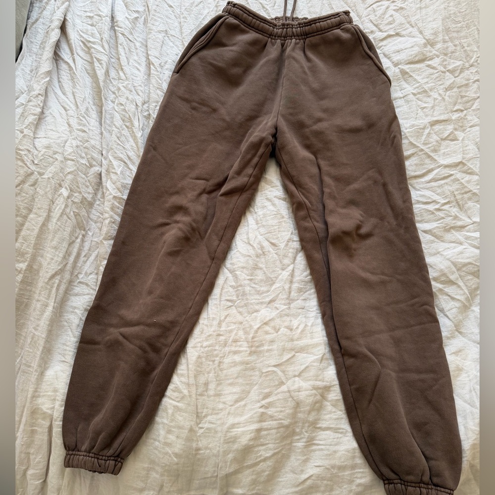 Entire Studios Brown Heavy Sweatpant Jogger S